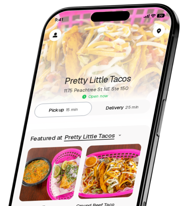 Pretty Little Tacos app preview